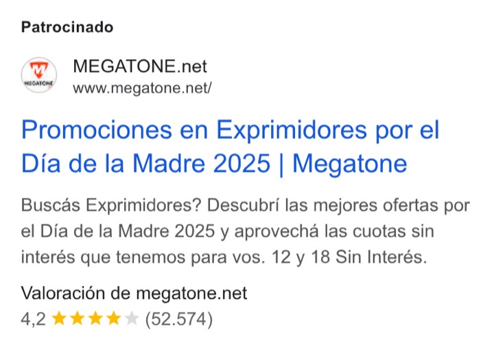 Megatone: Patrocinado | MEGATONE.net | MEGATONE | www.megatone.net/ | Promociones en Expri