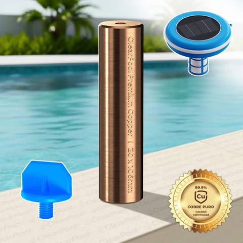 Frávega: Repuesto Ánodo Barra De Cobre Para Ionizador Solar | Fravega 105 X 20mm